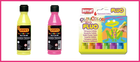 tempera fluorescente